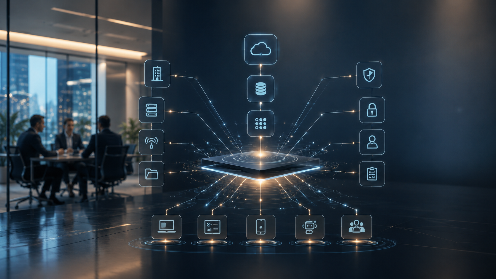Enterprise integrace digitální platformy